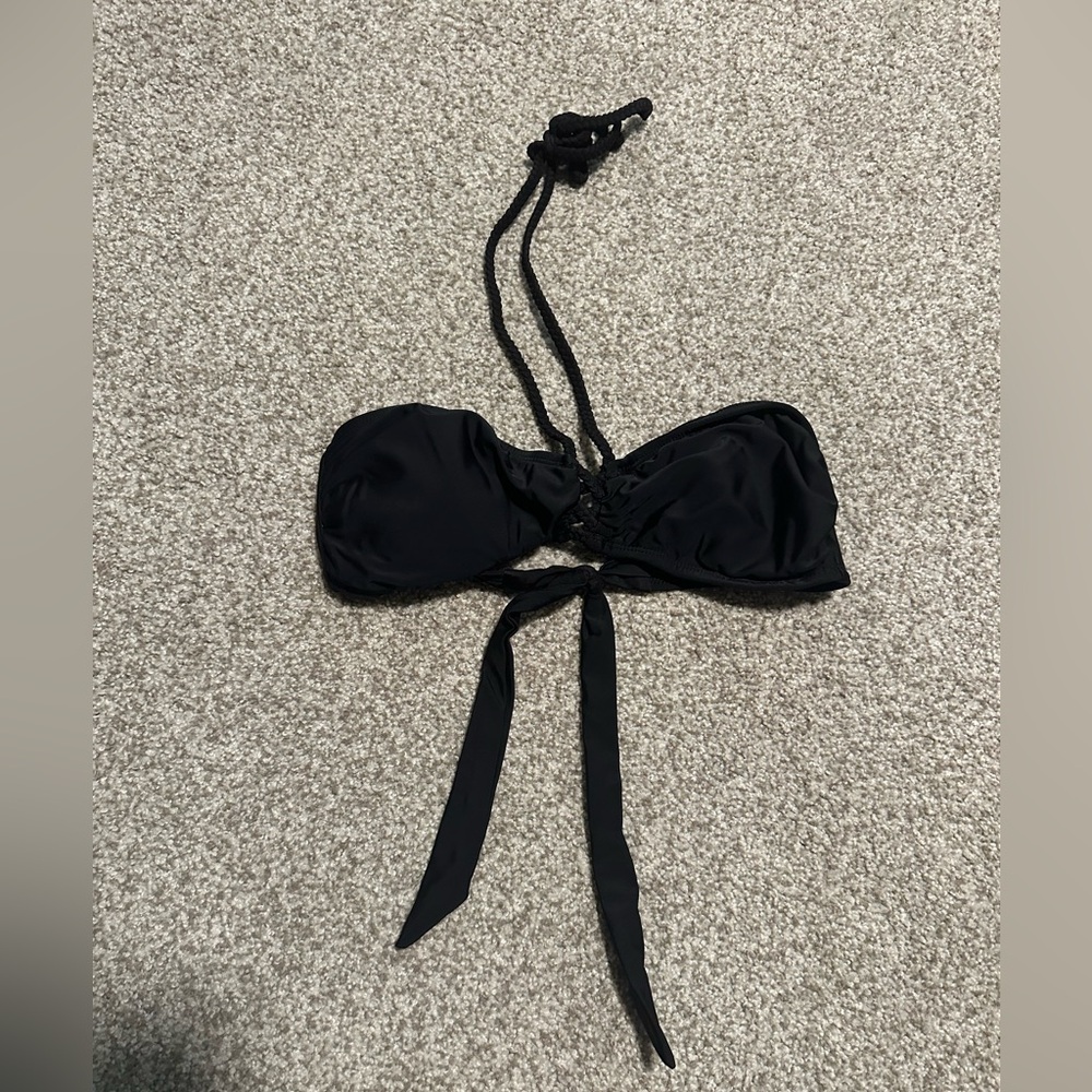Aeropostale Black Women's Swim Top